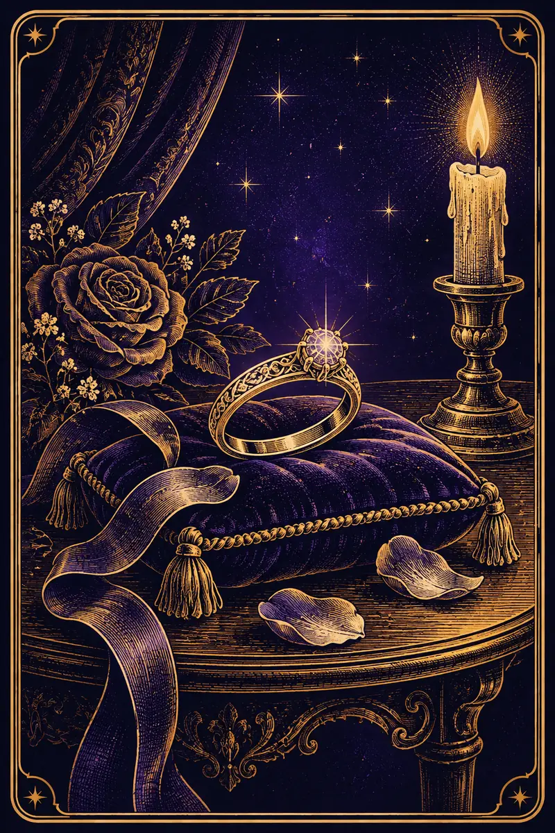 Ilustração da carta Anel