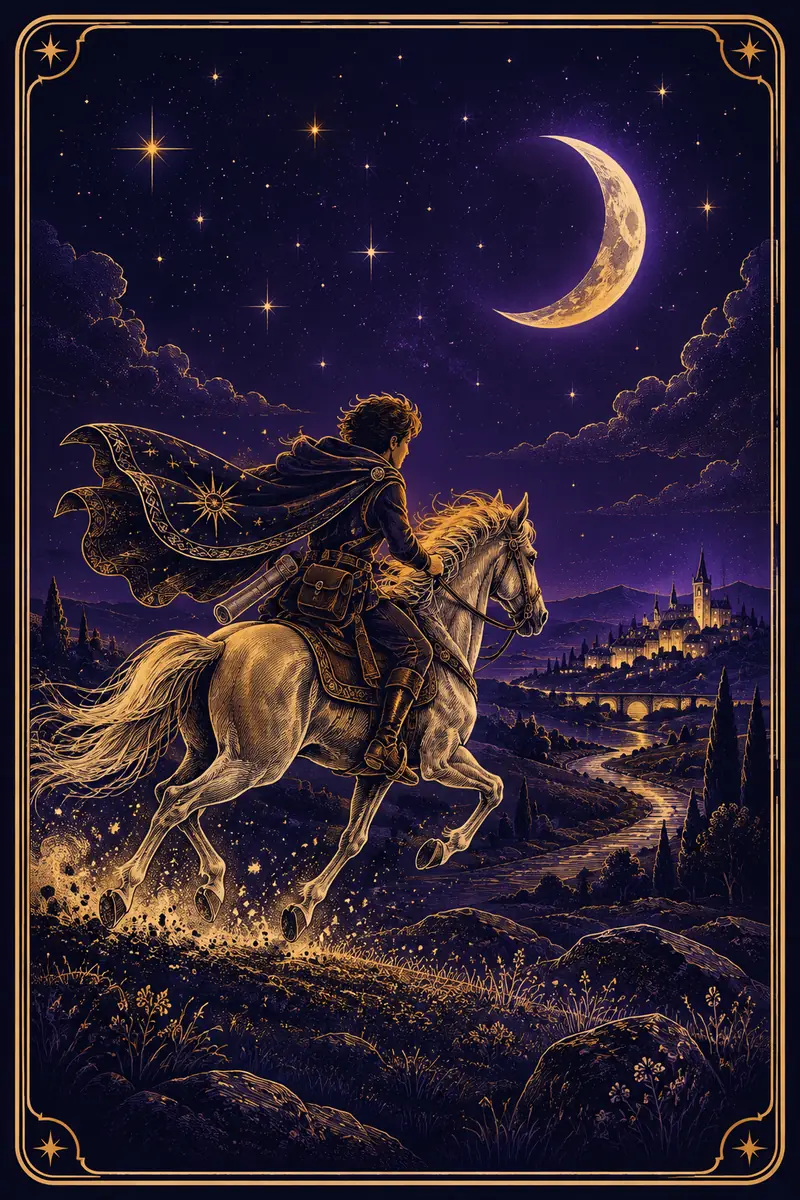 Ilustração da carta Cavaleiro